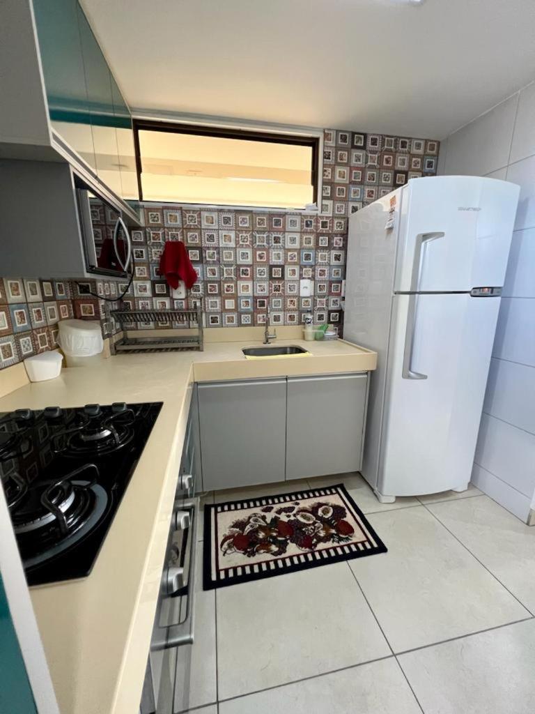 Apartamento A Beira Mar Com Piscina Estilo Resort Cabedelo Bagian luar foto