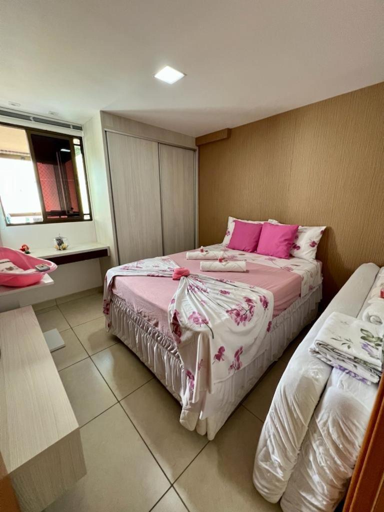 Apartamento A Beira Mar Com Piscina Estilo Resort Cabedelo Bagian luar foto